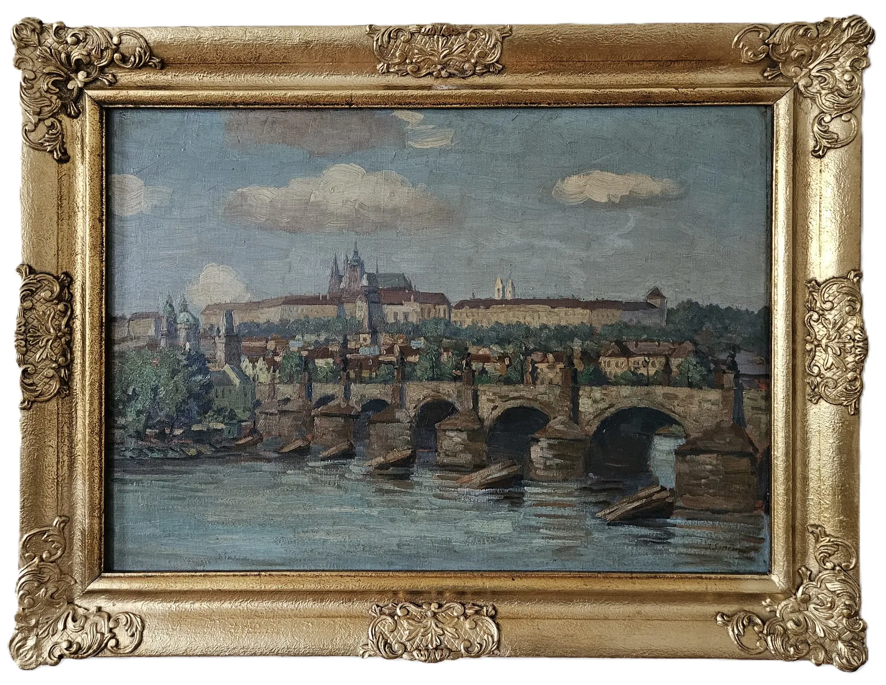 Josef Barnet Směšný – Karlův most