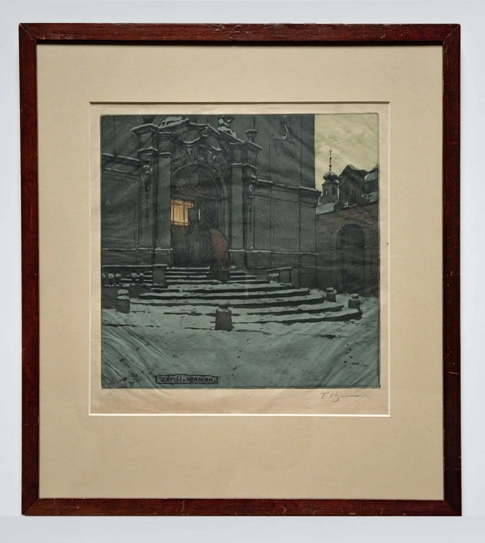 František Tavík Šimon – Zátiší Hradčany