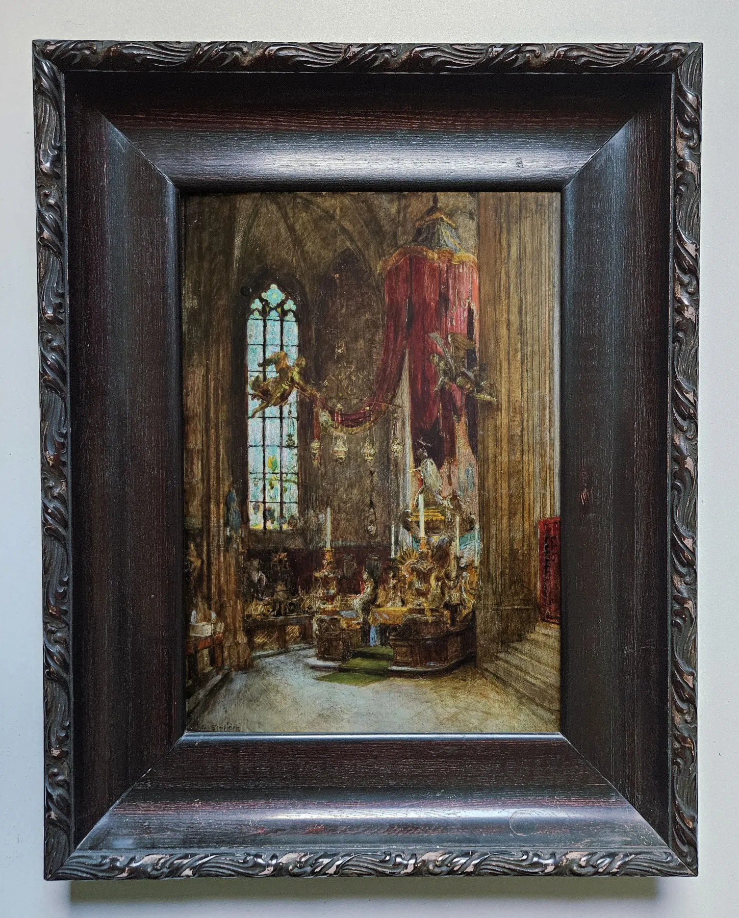 Oldřich Blažíček – Interiér kostela