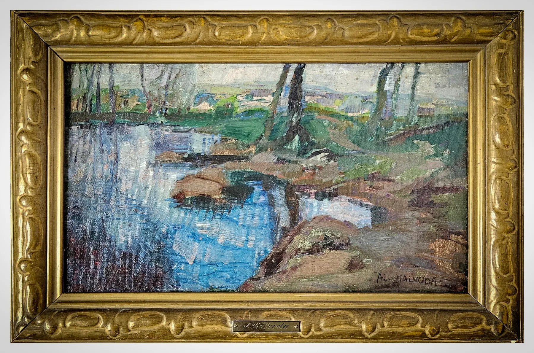 Alois Kalvoda – Lesní tůň – Výstava