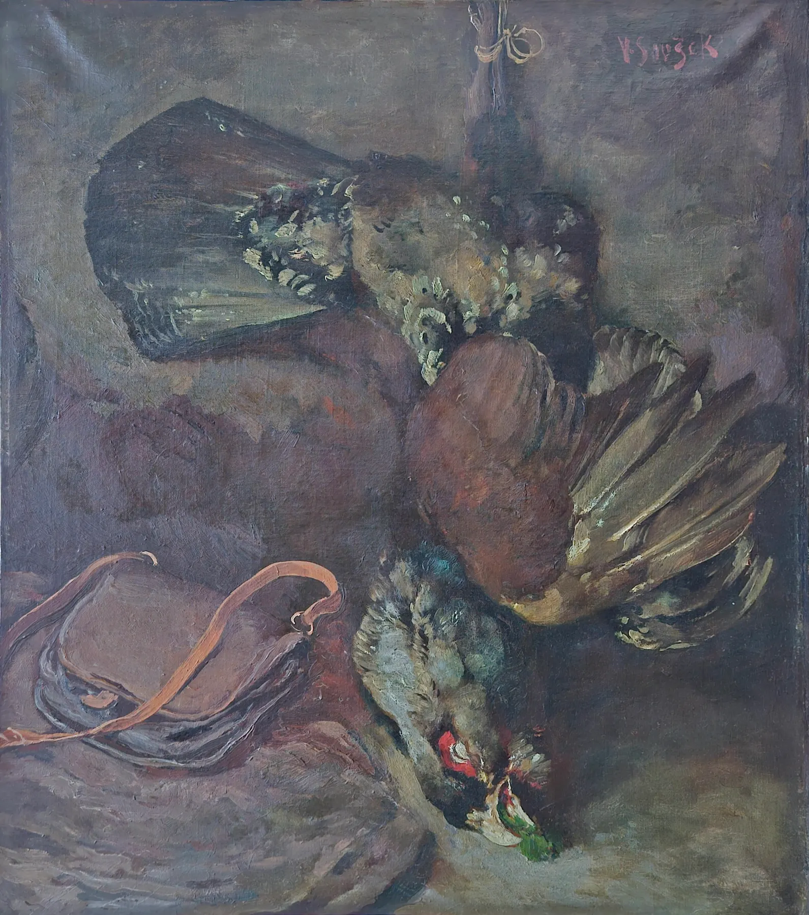 Václav Soušek – Lovecké zátiší