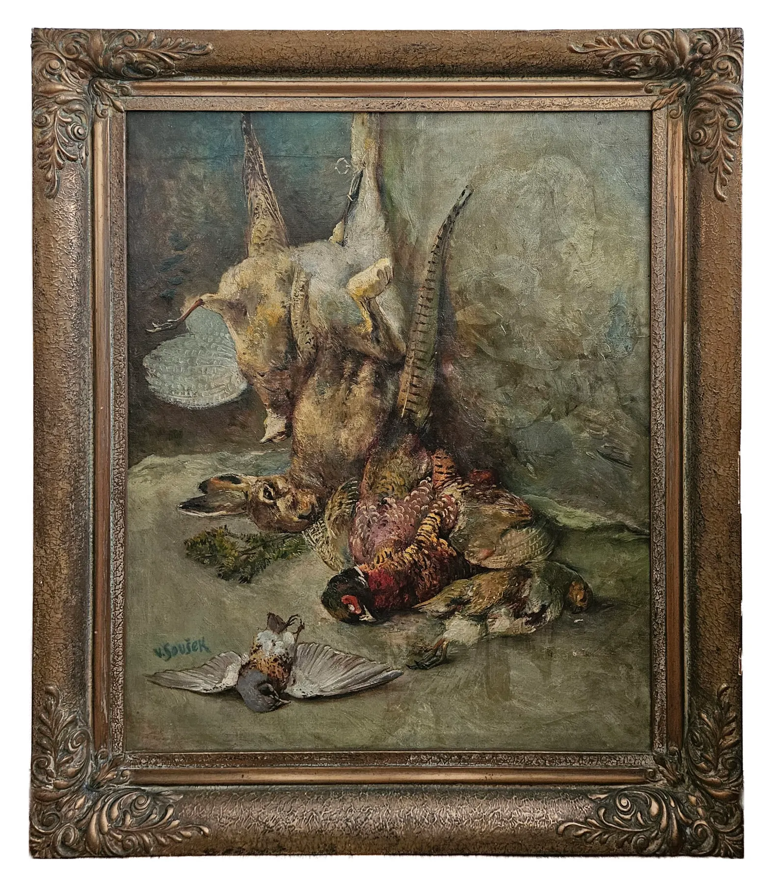 Václav Soušek – Lovecké zátiší