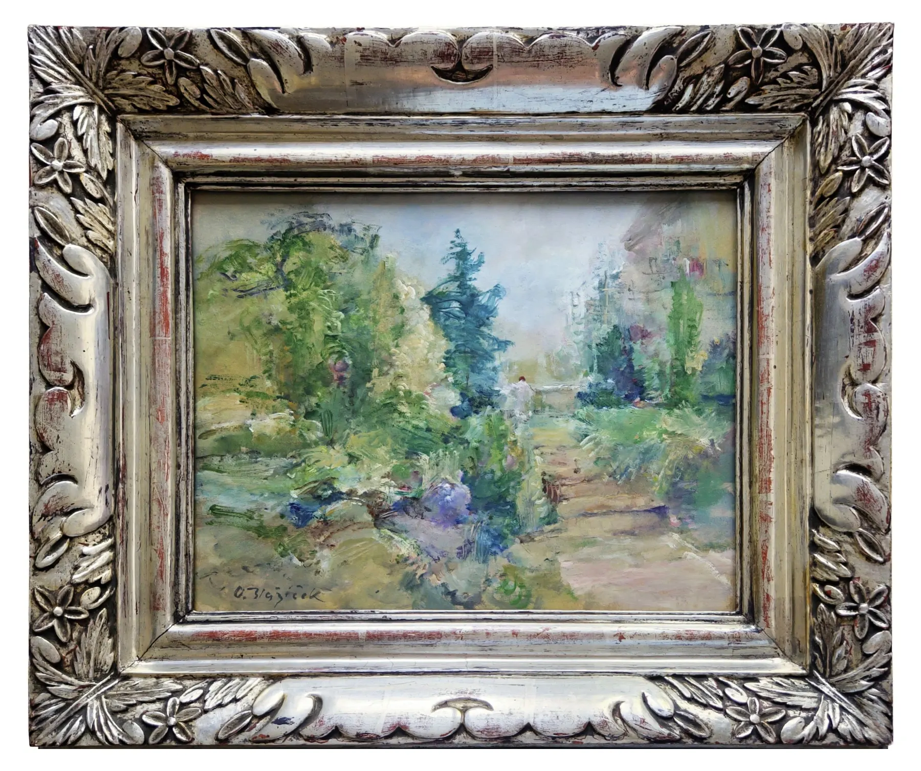 Oldřich Blažíček – V zahradě