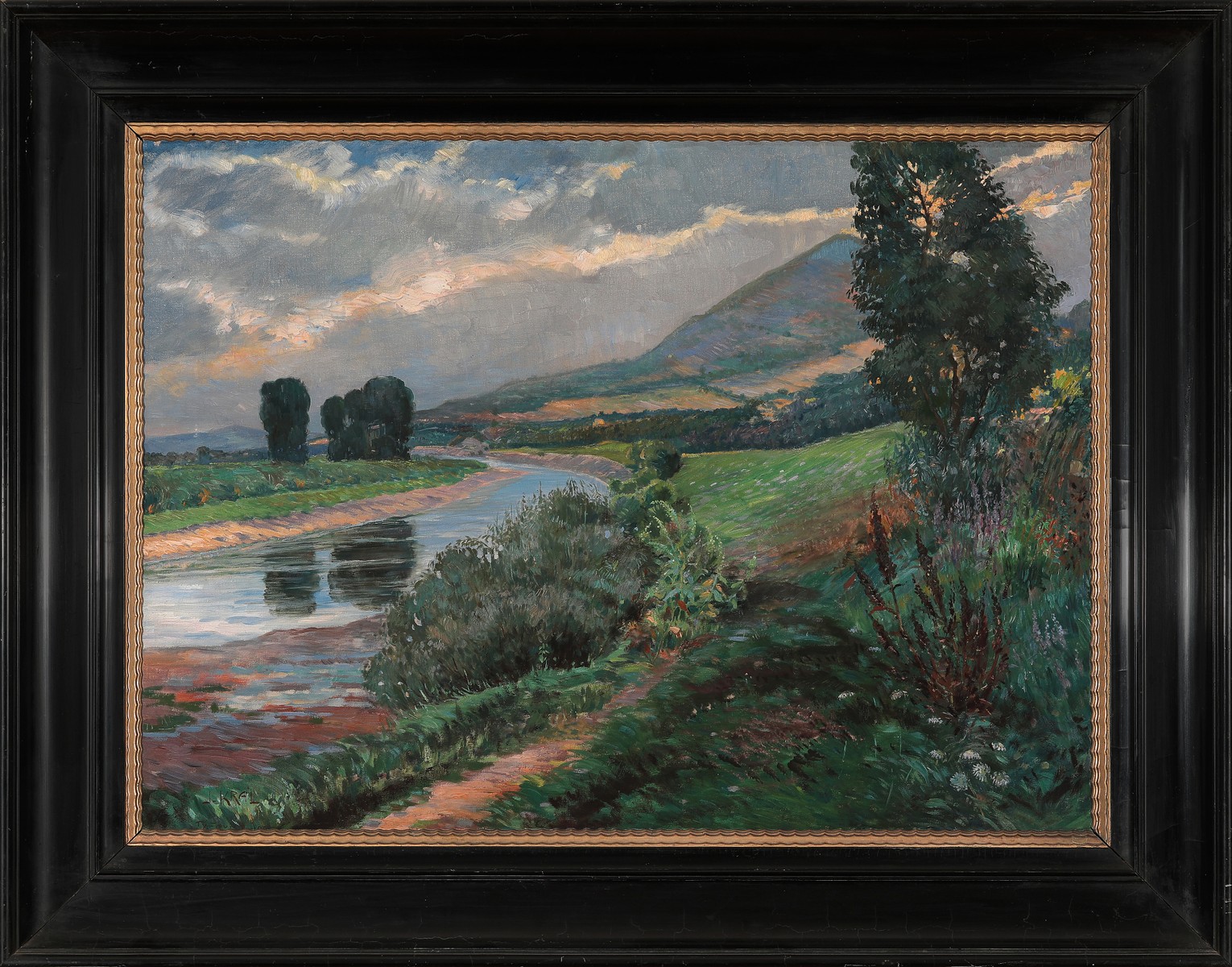 Josef Král – Berounka u Týřovic