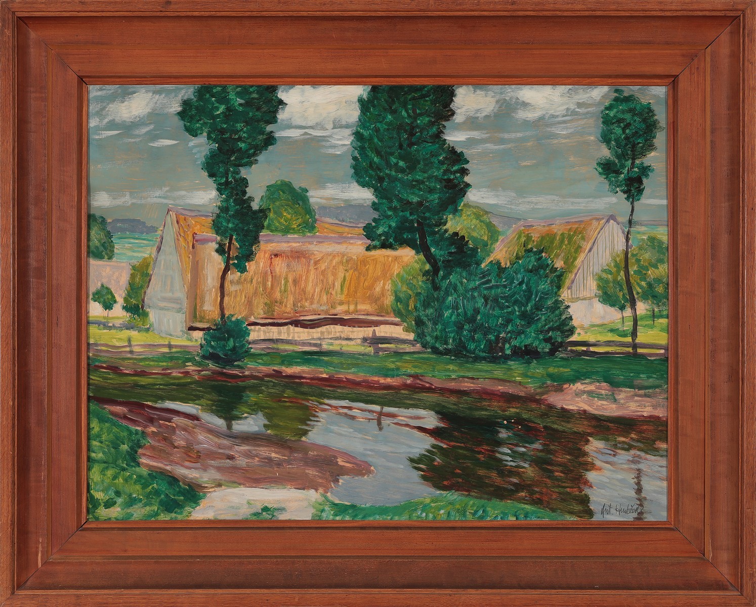 Antonín Hudeček – Vesnická idyla