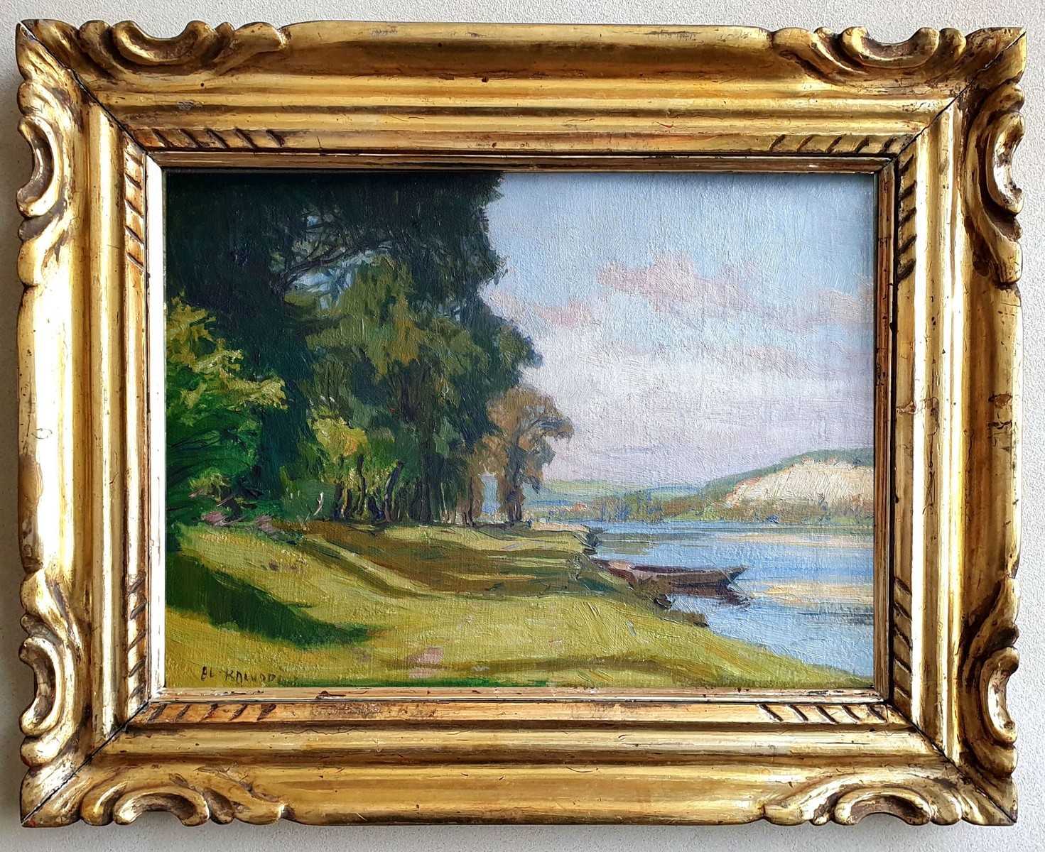Alois Kalvoda – Dušníky u Veltrus