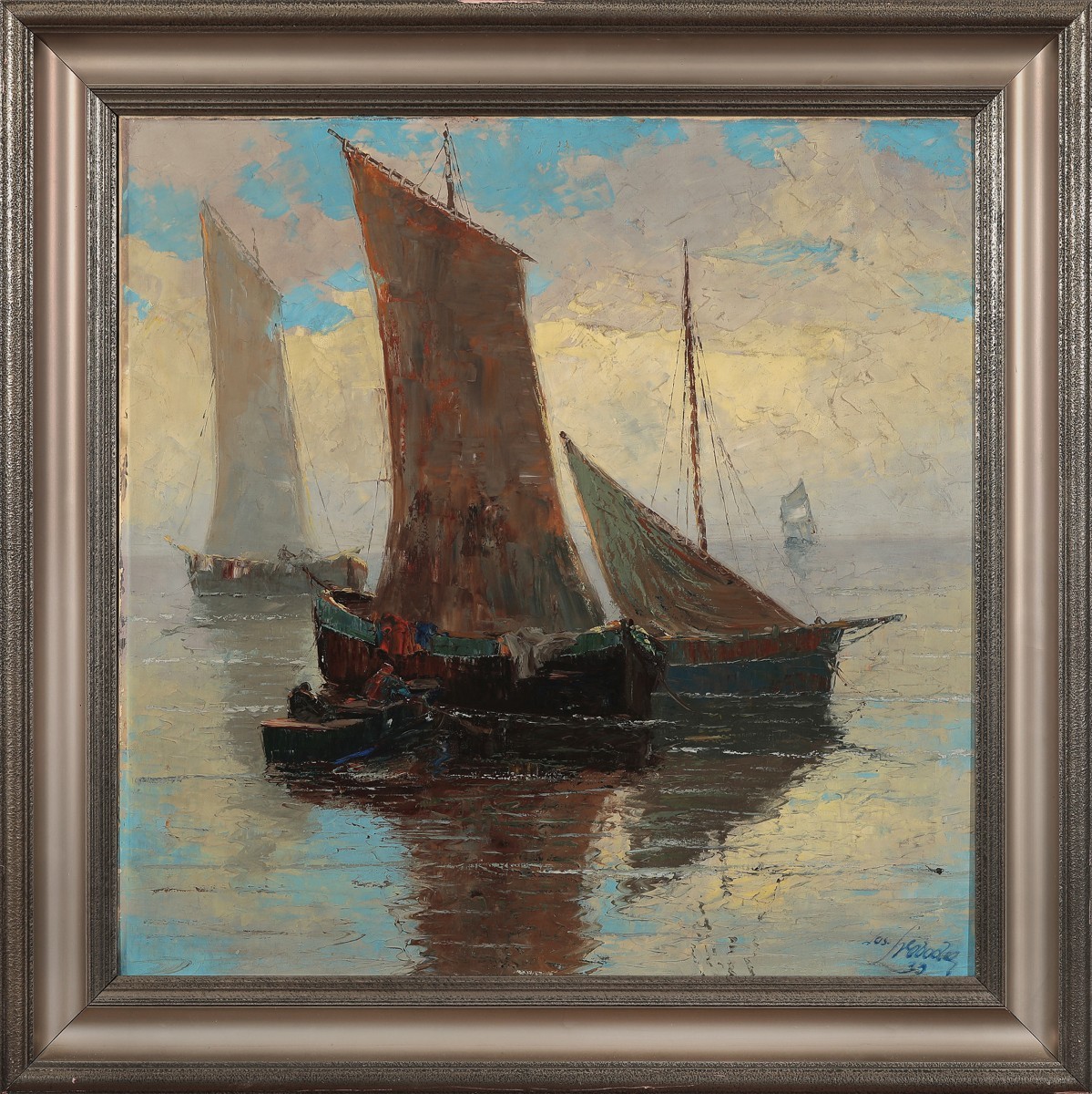Josef Svoboda – Rybářské bárky