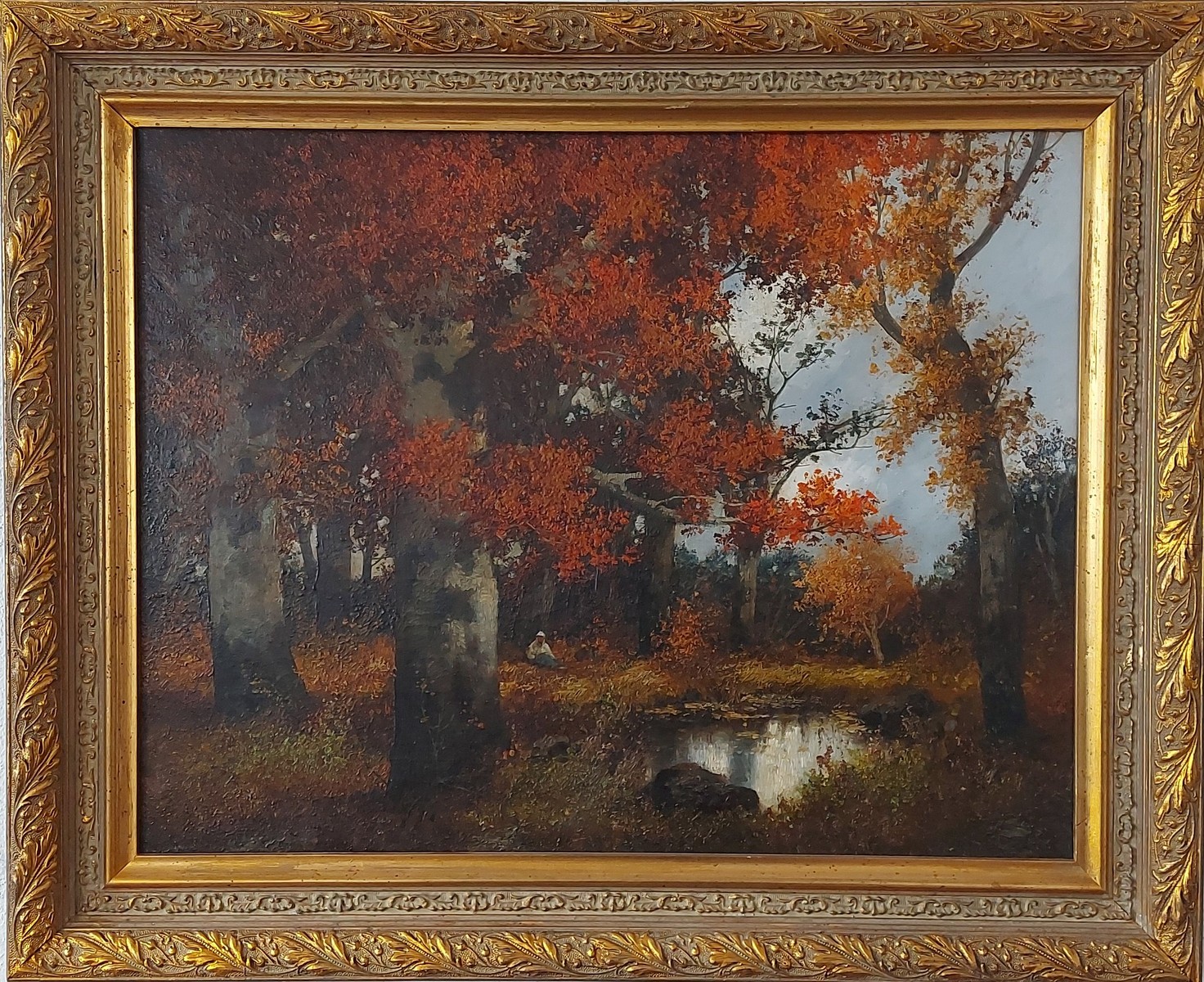 Adolf Kaufmann – Odpočinek v lese