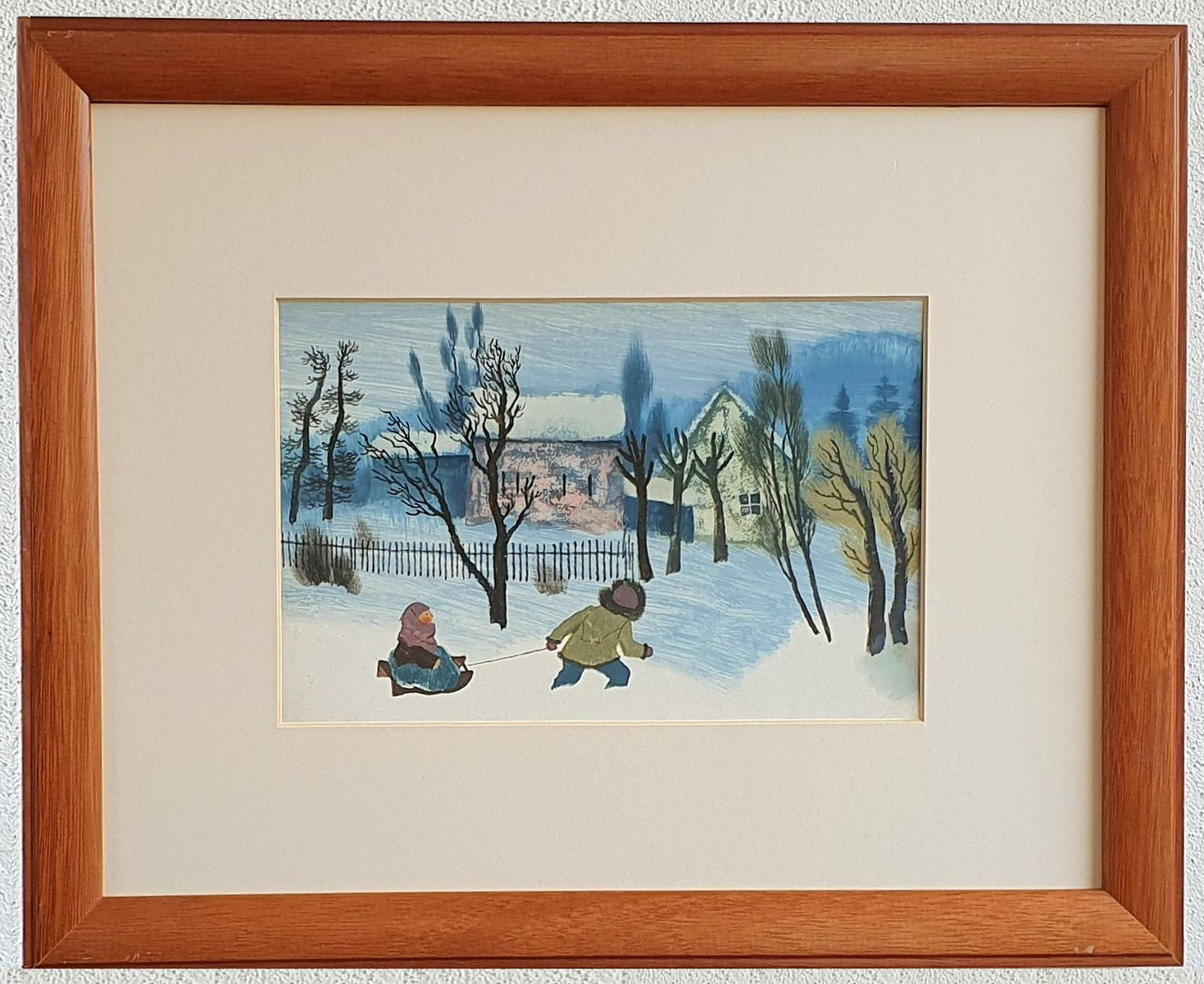 Jiří Trnka – Návrhy na pohlednice ze souboru „Zima“