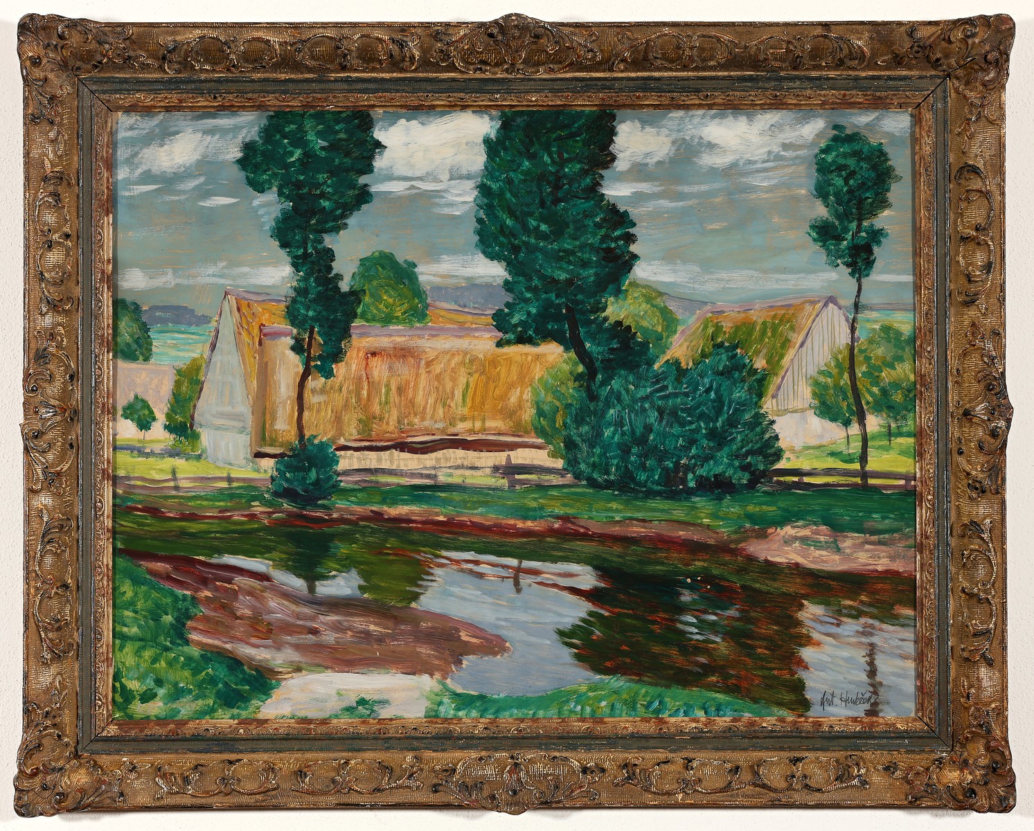 Antonín Hudeček – Vesnická idyla