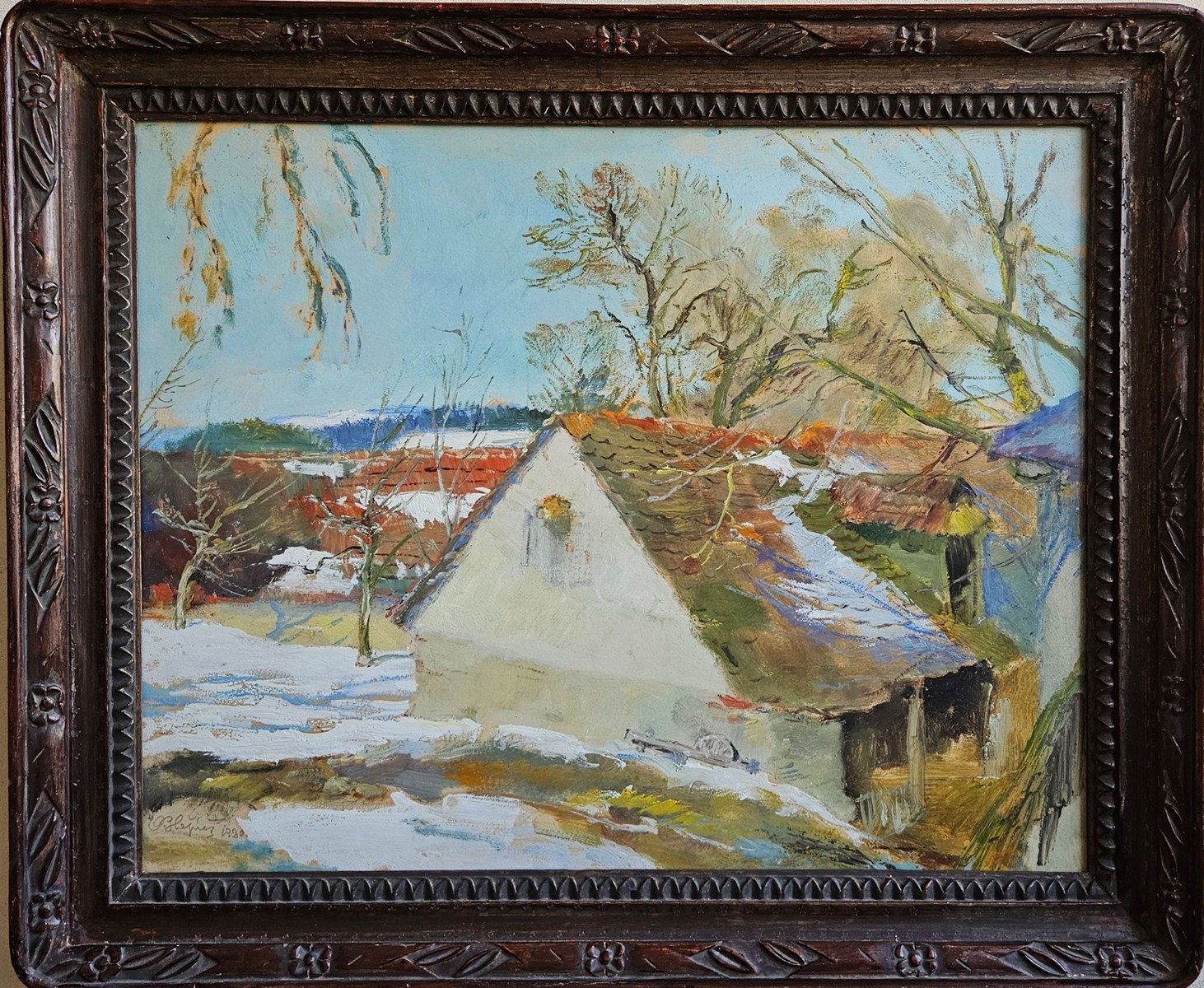Oldřich Blažíček – U nás v dubnu