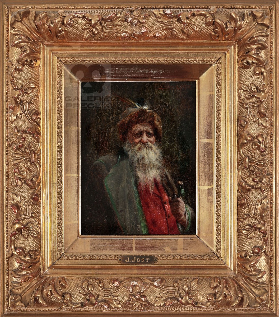 Joseph Jost – Stařec s dýmkou