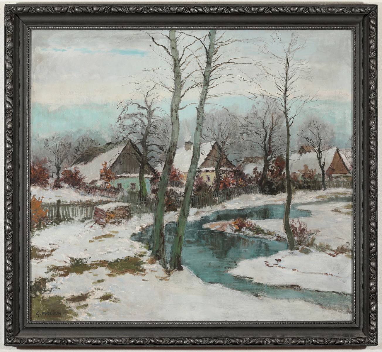 Gustav Macoun – Zimní víska