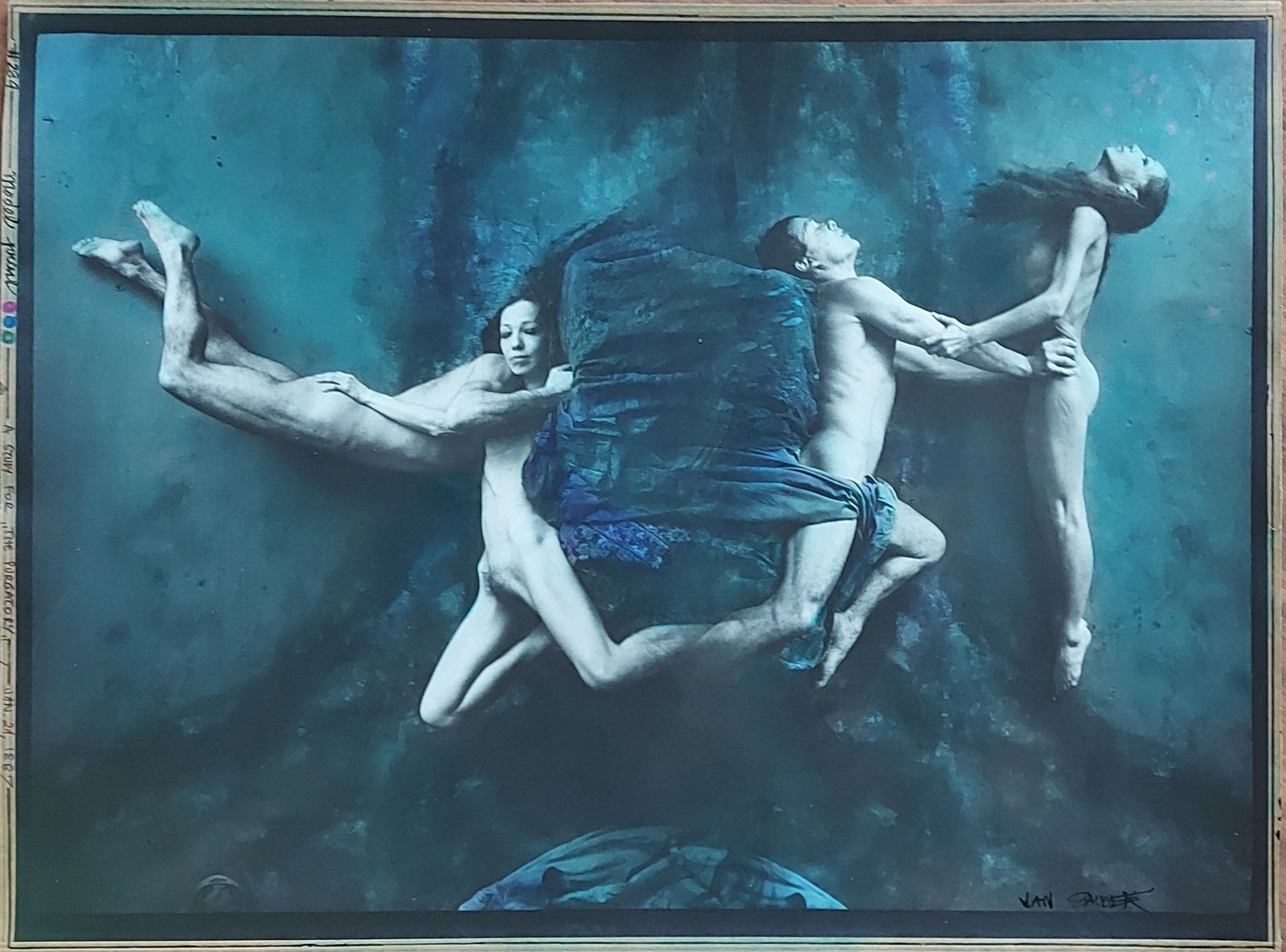 Jan Saudek – A study for The Purgatory